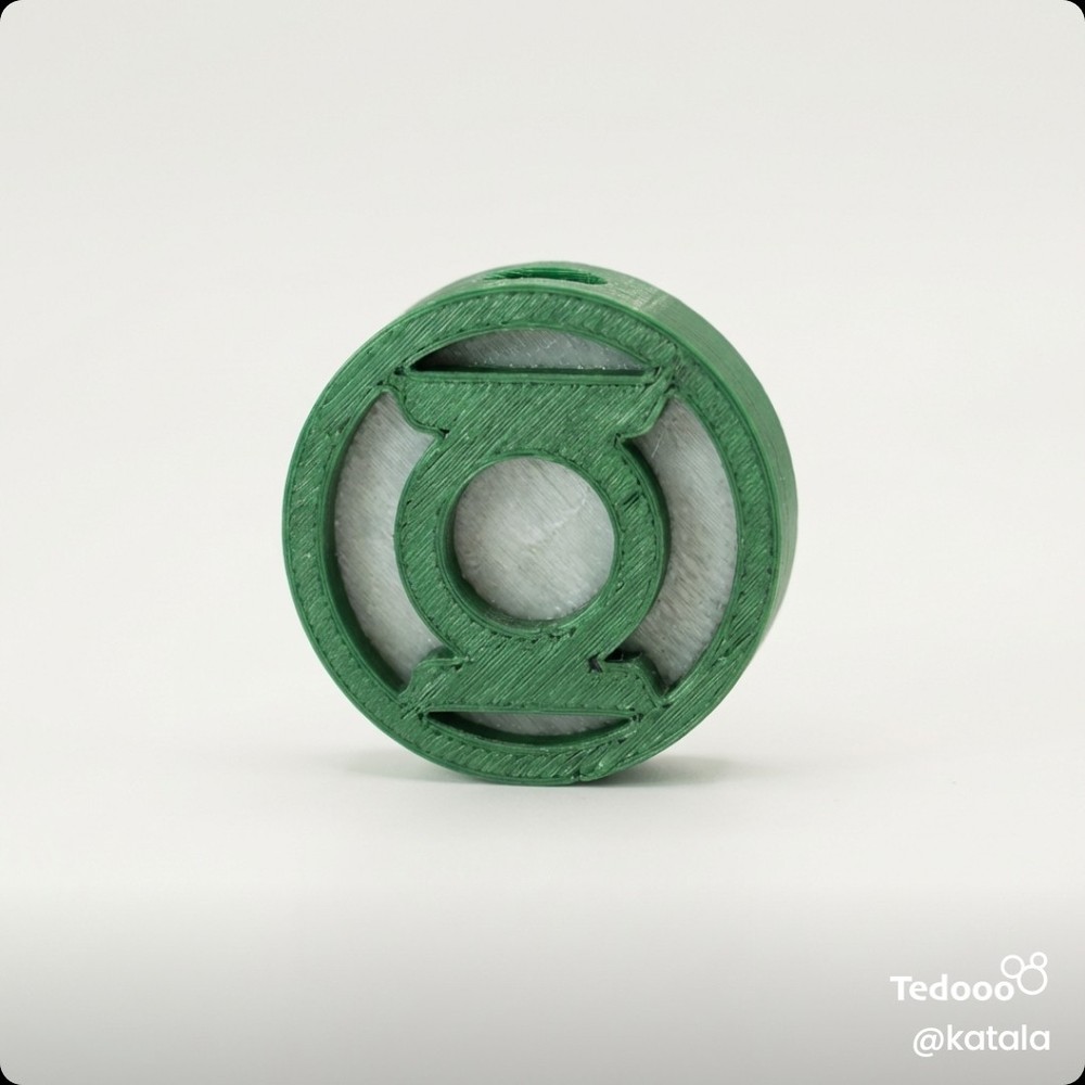Green Lantern Straw Topper
