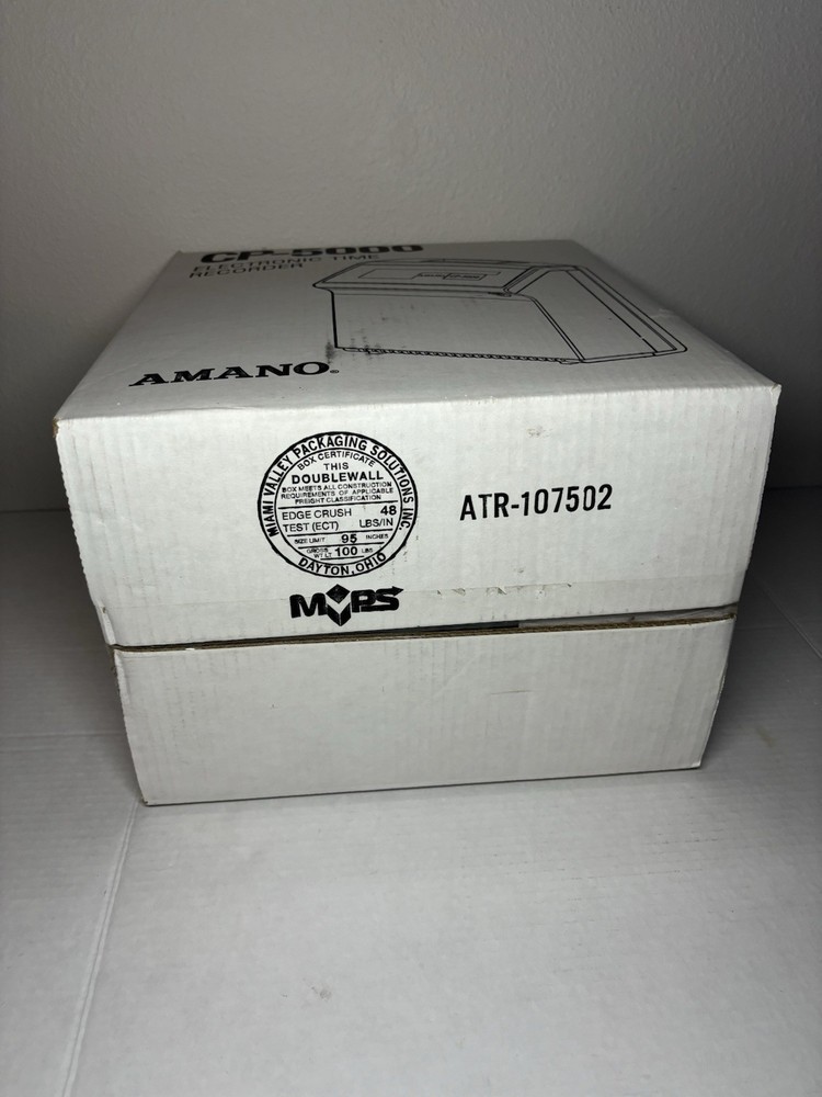 Amano CP-5000 Consecutive print time recorder