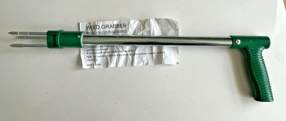 Weed Grabber, About 20" long with Handle, New in box
