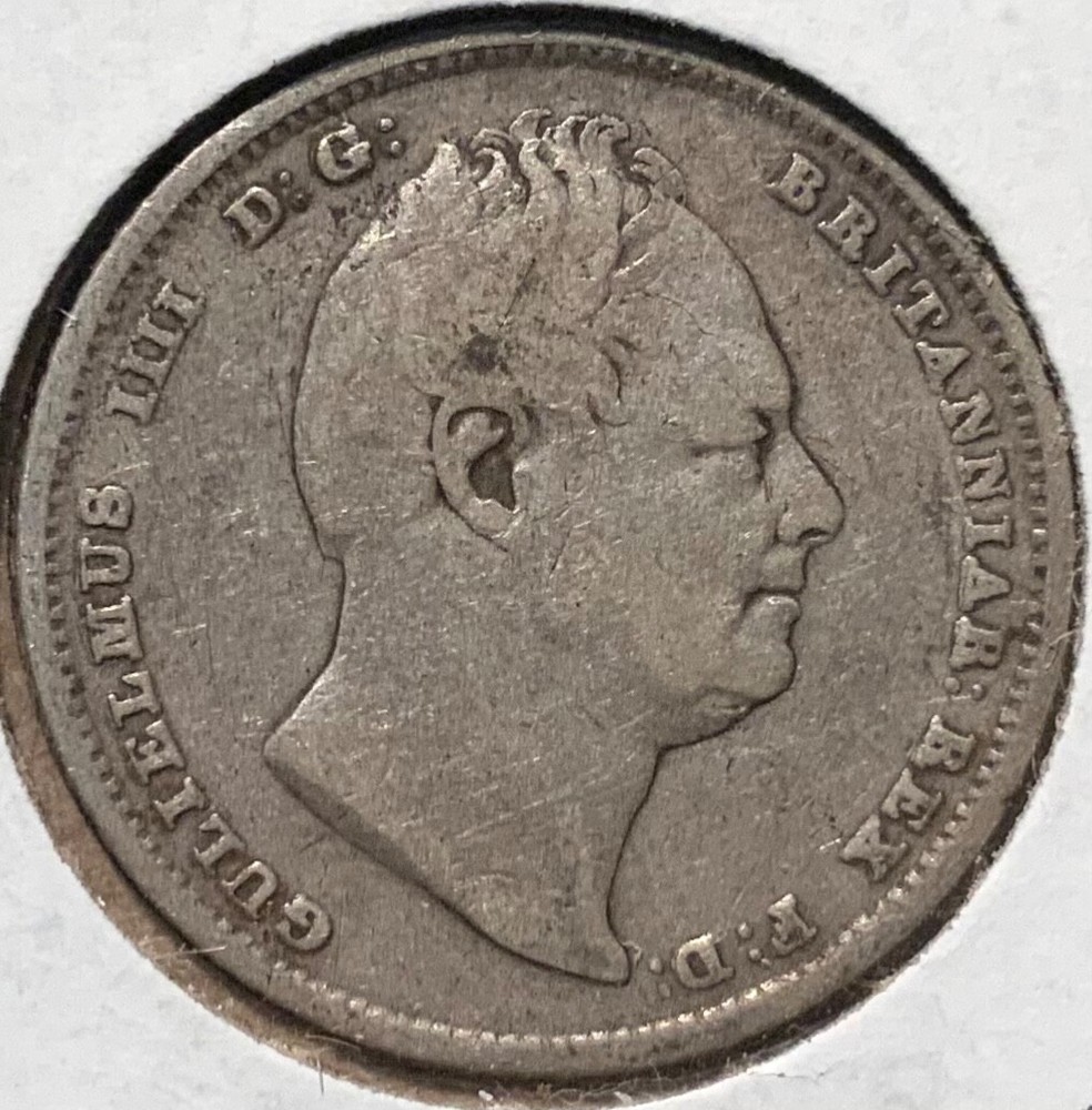 1834 Great Britain - 6 Pence