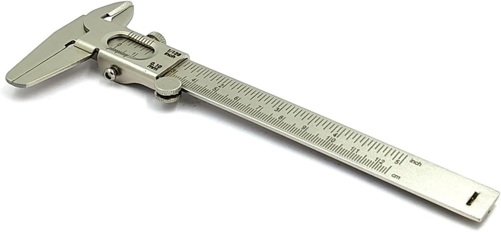 Non Digital Vernier Caliper Metric -Imperial Measuring System Tools for...