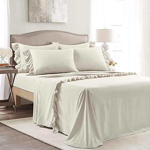 Reyna Ruffle 6 Count Queen Wheat