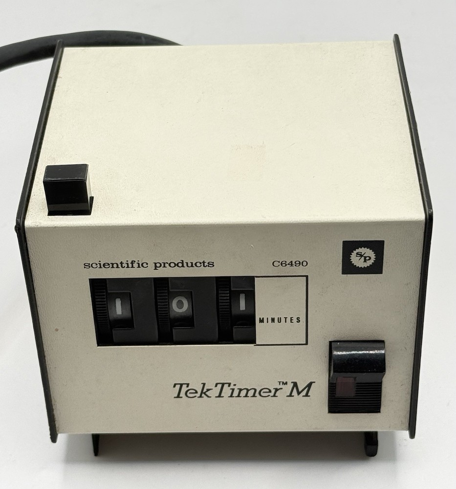 Scientific Products TekTimer M C6490 Vintage Laboratory Timer