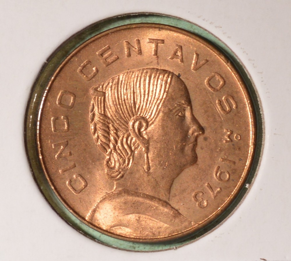 Mexico - 5 CENTAVOS 1973 - UNCIRCULATED