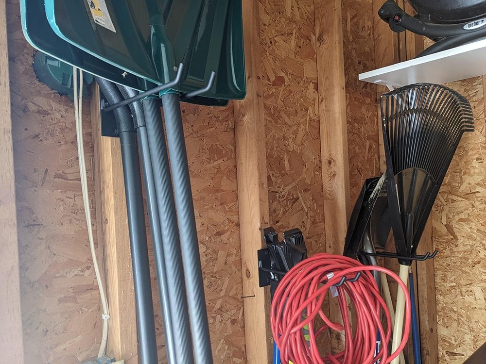 4 Pack Garage Storage Organizer for Tool Organization Heavy-Duty So... Fast Ship