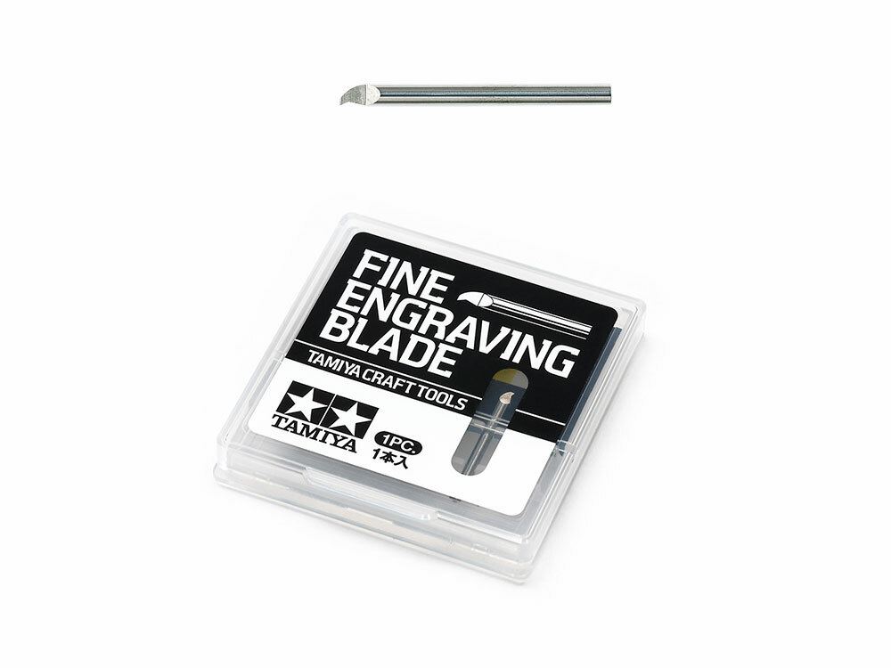 Tamiya Craft Tools FINE ENGRAVING BLADE 0.25mm 74162