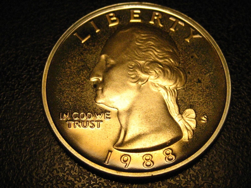 1988-S PROOF Washington Head Quarter