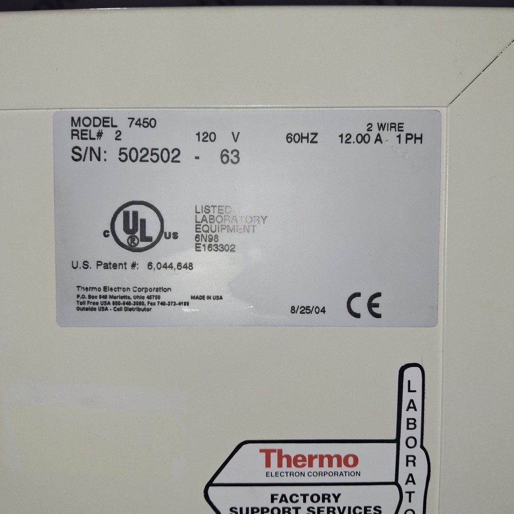 Thermo Electron 7450 Cryomed Freezer
