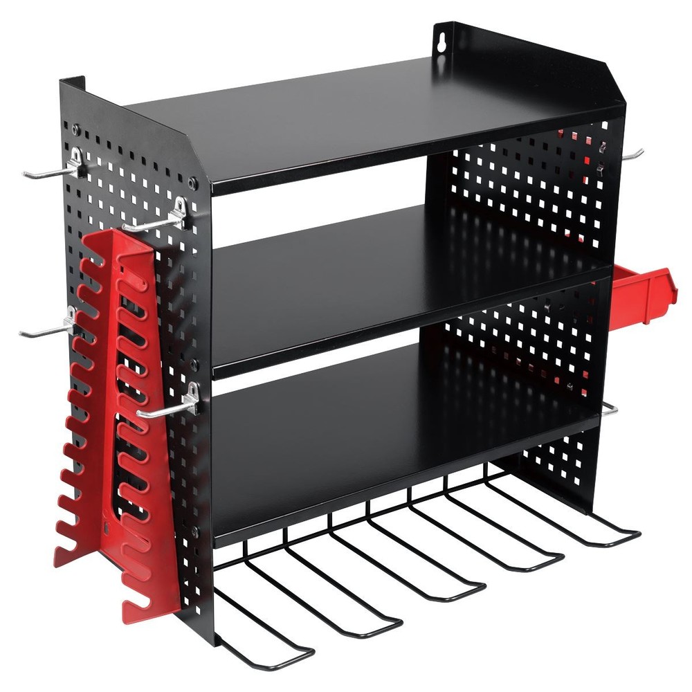 Sealey Power Tool Storage Rack with Shelves PTSR4 Garage Workshop