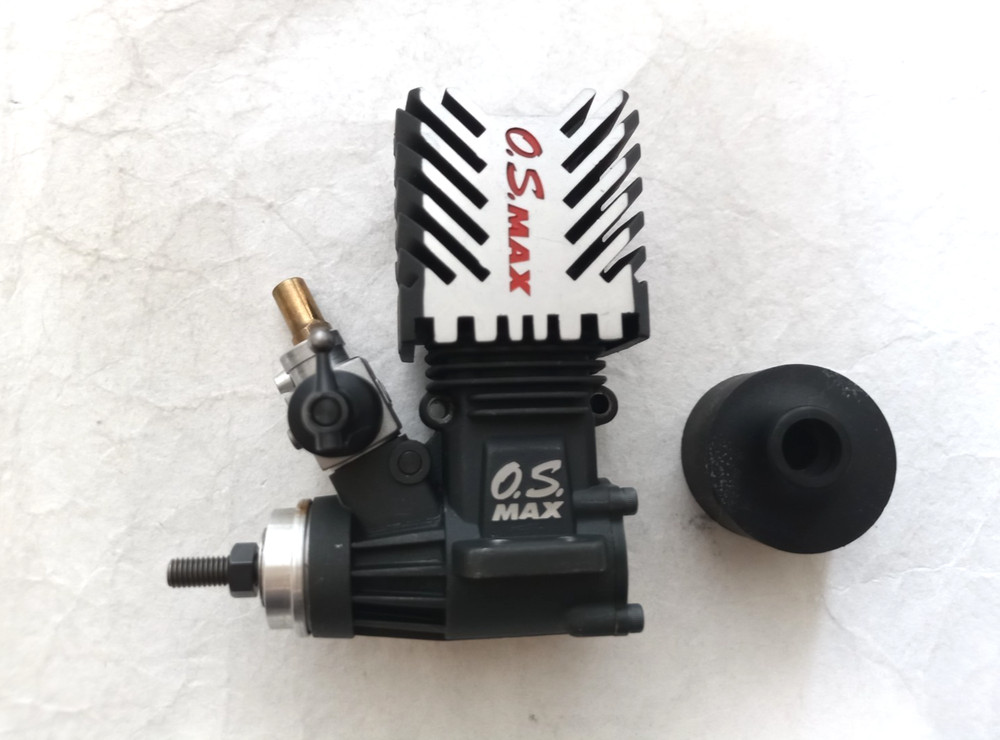 O.S. MAX 12CV Engine OS Radio Control Used Item Black