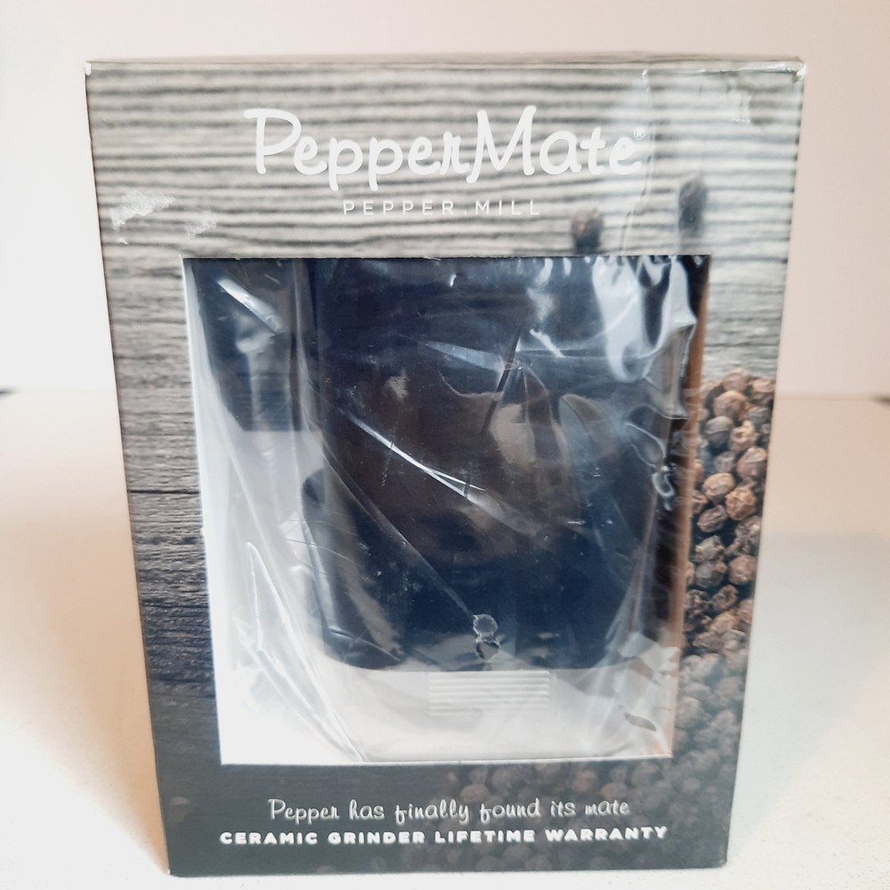 New Pepper Mate Pepper Mill Black