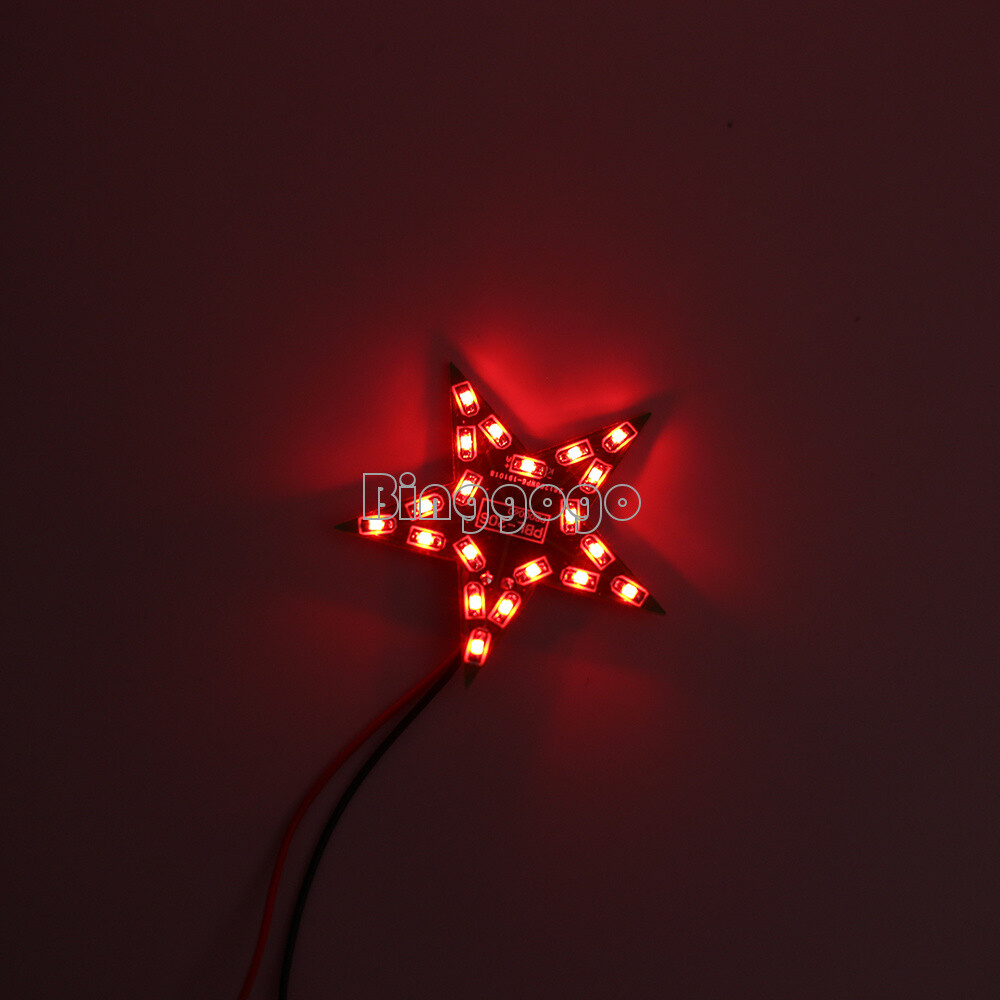 DIY Five-Pointed Star Breathing Light Gradient LED Light Soldering Training