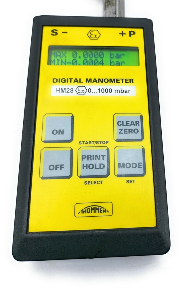 Thommen Digital Manometer HM28G1T21000 .1000mbar