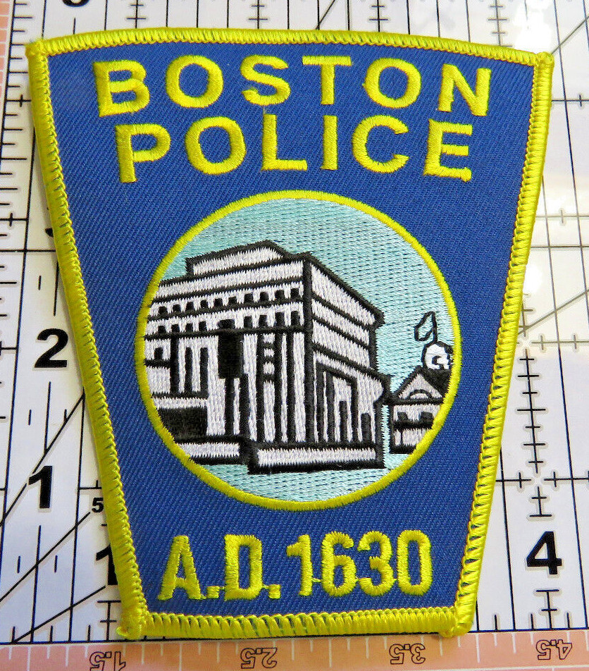 Boston MA Police Patch Collectible