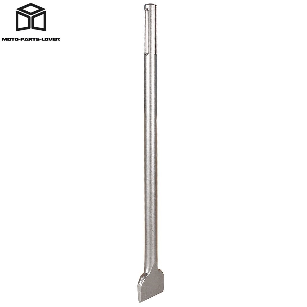 3 Pack SDS Max Bits Set Durable 16" Long-Point Chisel Scaling Chisel Flat Chisel