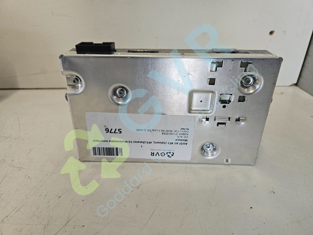 AUDI A6 4F2 (Saloon), 4F5 (Estate) C6 Multimedia Interface Module 4E0035729