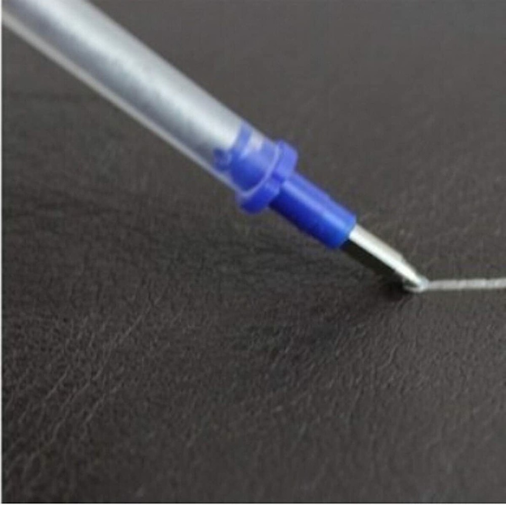 100 Pieces Fabric Marker Textile Ink Refill Patchwork Marking Pen Silver color