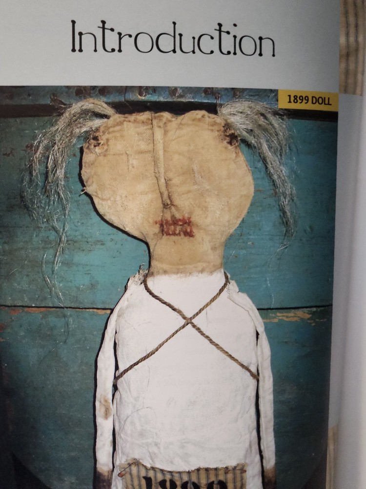 Purely Primitive Dolls Make Old Fashioned Dolls Barb Moore EUC