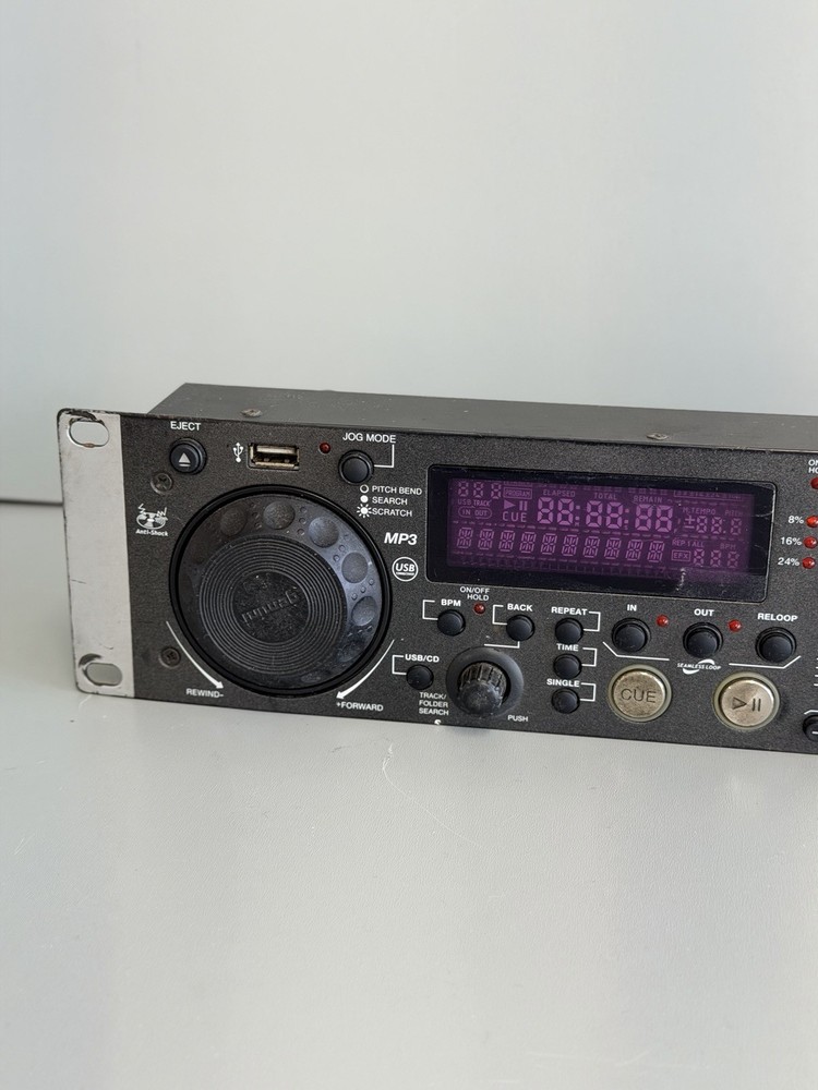 Technical Pro Double CD / Gemini CDMP-2600 Professional DJ Rack Mount *