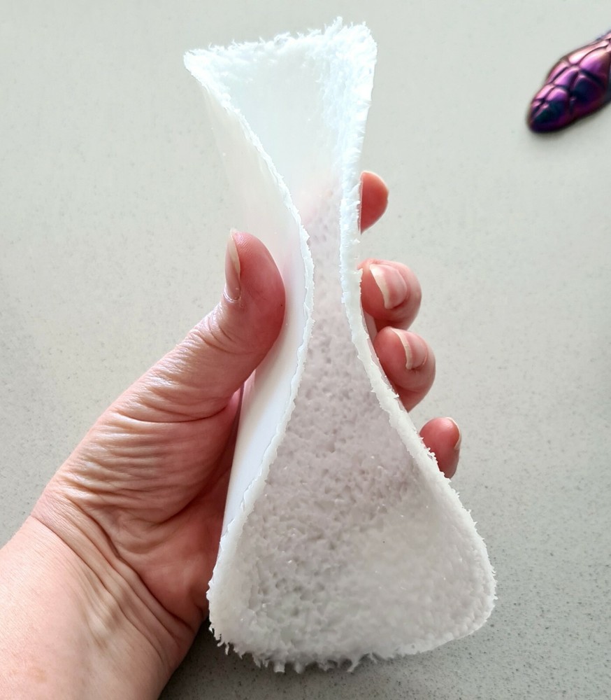 Large DRUZY Crystal Insert Silicone Disc AU