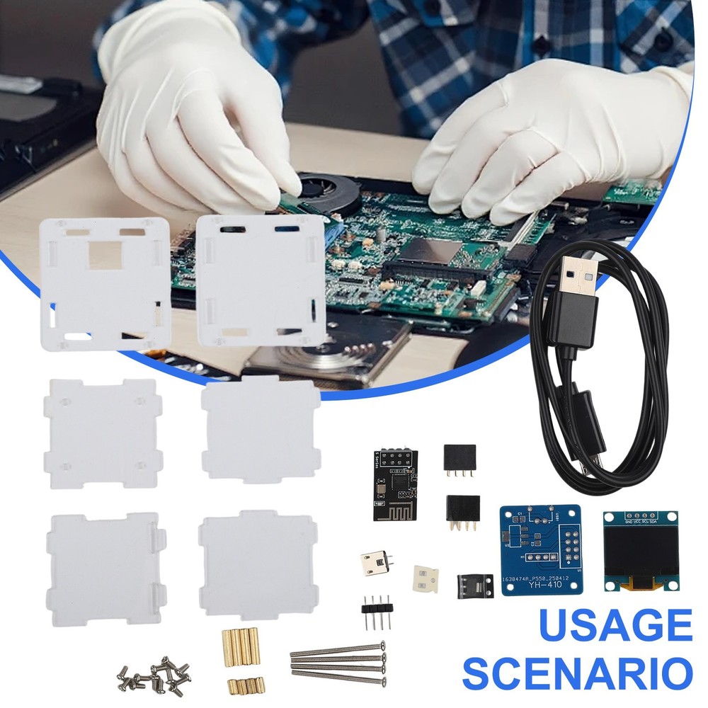 Innovative DIY Weather Clock Kit Featuring USB Power and Smart Functions