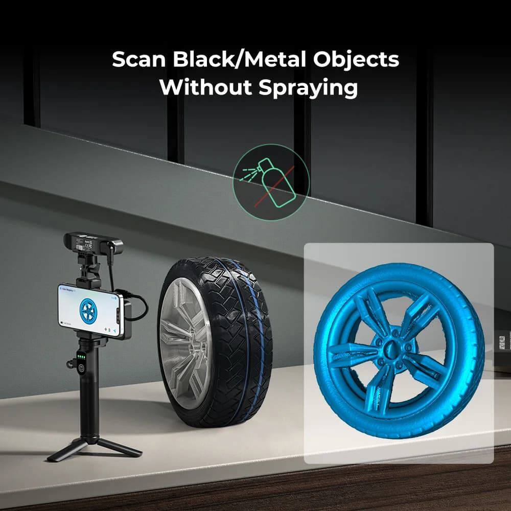 Creality Ferret Pro 3D Scanner 24Bit Full-Color Scan for Windows/Mac/iOS/Android
