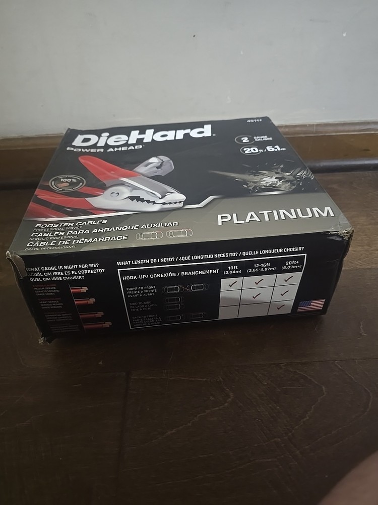 DieHard Professional Grade Jumper Cables 45111