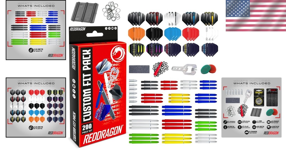 Darts Accessory Set - Iceman & Snakebite Options