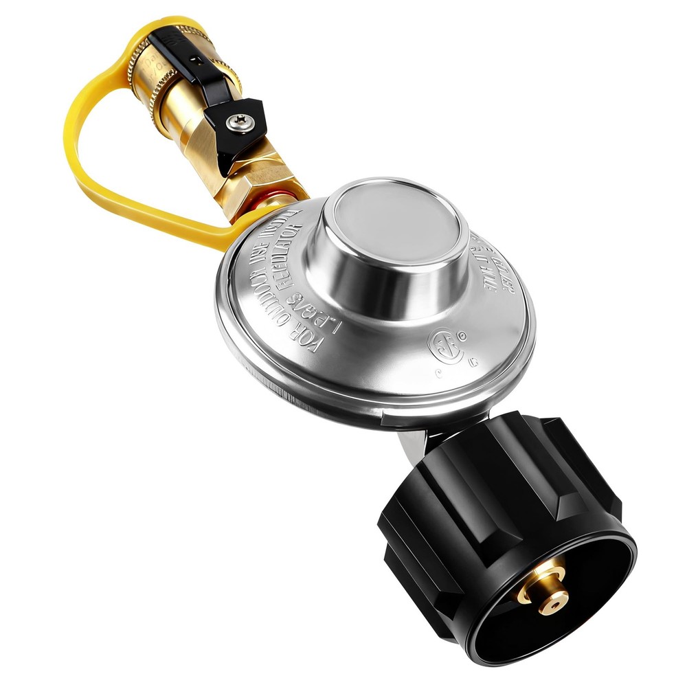 Propane Quick Connect Adapter 1/4 Regulator Hose Fitting Grill