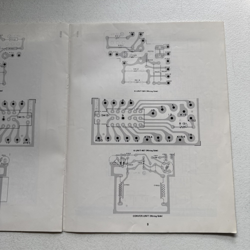 Sharp Electronics Color Television Model C-1321 Service Information
