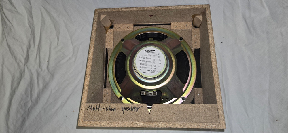 Bogen Multi Ohm Speaker 8 inch (Works)