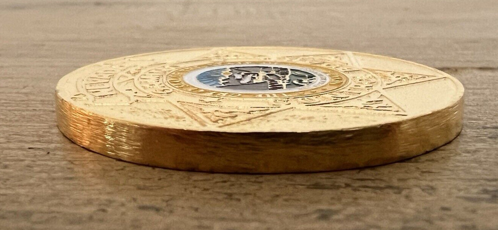 Nevada Gaming Control Board Challenge Coin Blank Back