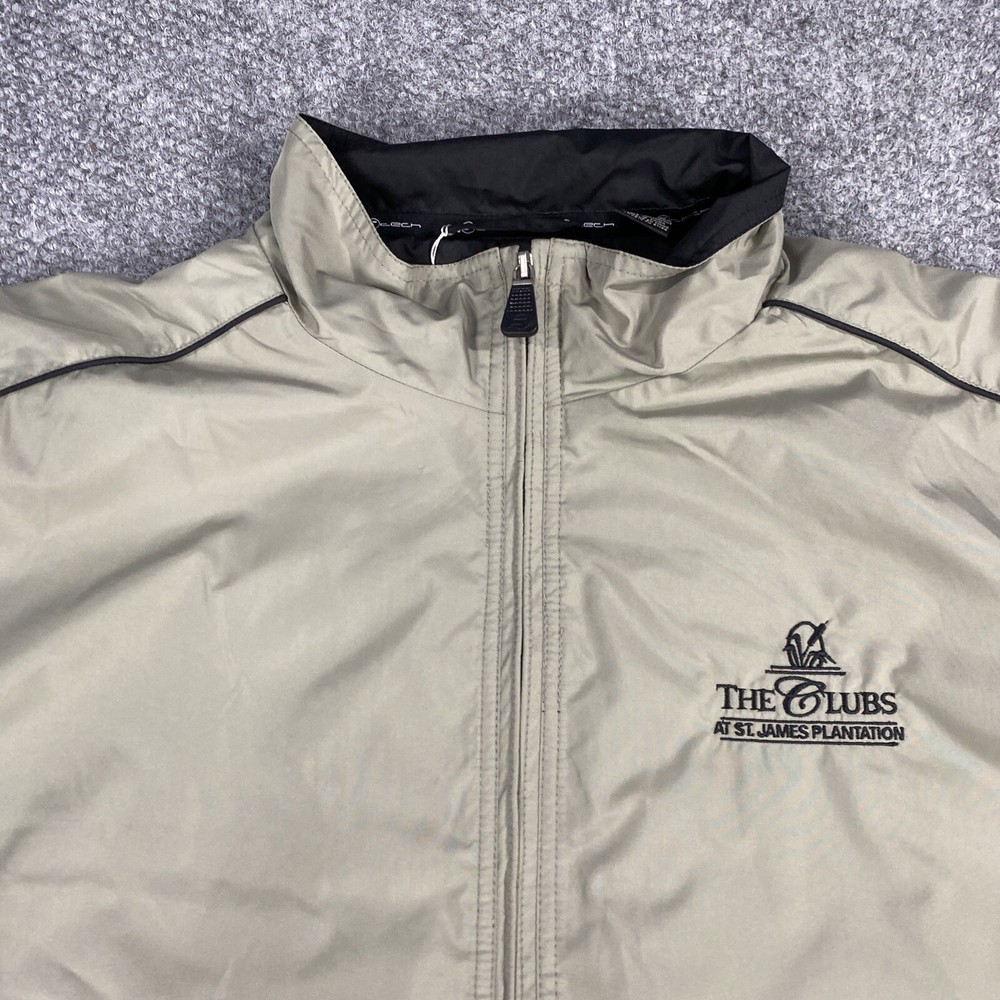 Firethorn Mens Golf Windbreaker Jacket Full Zip Size XL