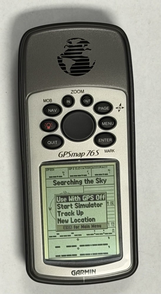 Garmin GPSMAP 76S Waterproof Handheld Map Navigator Compass Float Mint