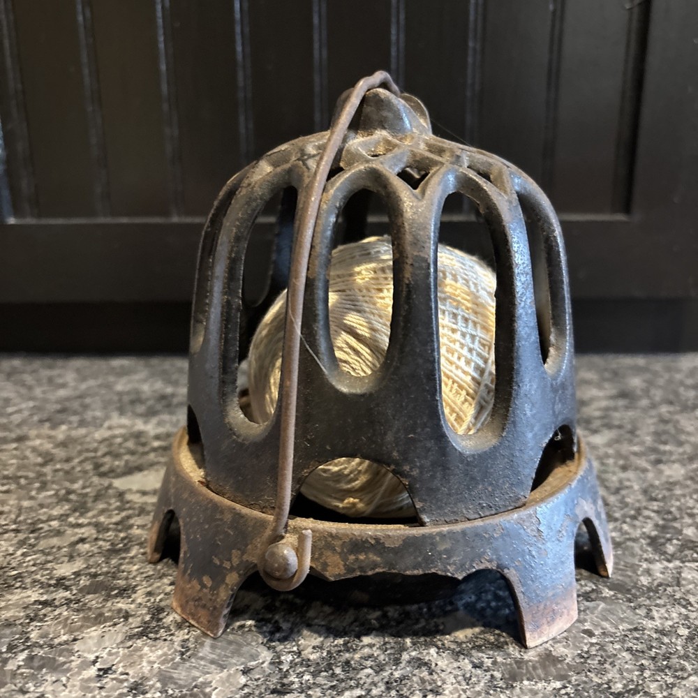 Cast Iron Twine/String Holder
