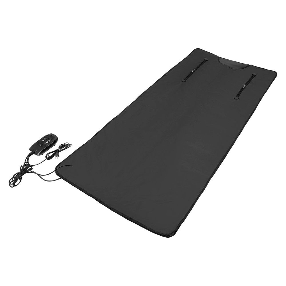 Remedy Infrared Sauna Blanket for Detoxification w/Controller-Regular Black