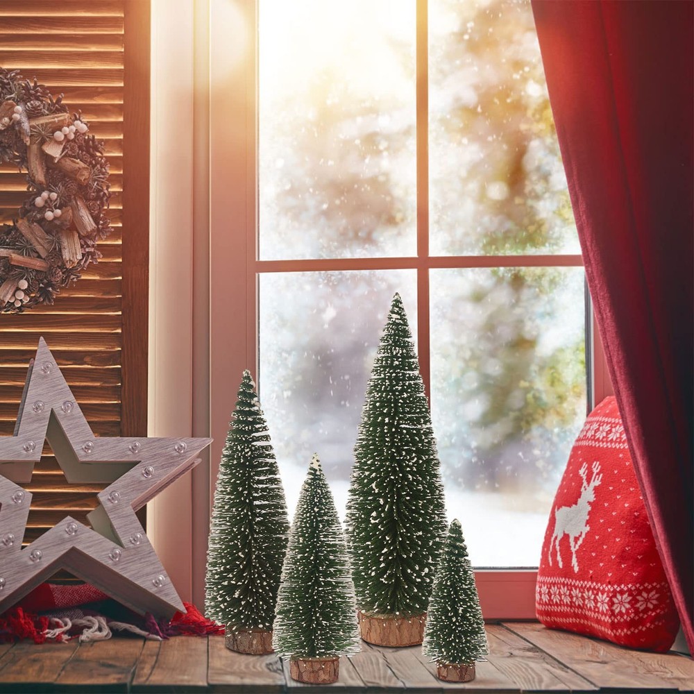 Small Christmas Tree,Mini Tree, Mini Pine 10in, Plant Green
