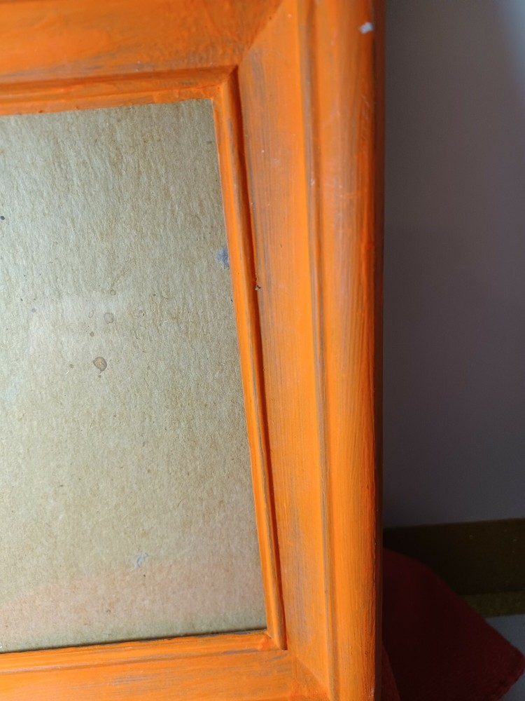 Painted Wooden Frame 7 1/2 "x 9 1/2 "