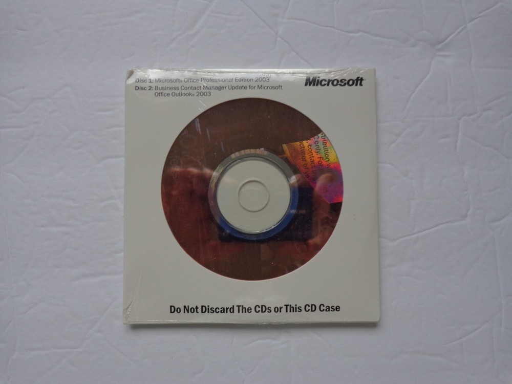 Microsoft Office 2003 Professional New WORD EXCEL ACCESS POWERPOINT OUTLOOK