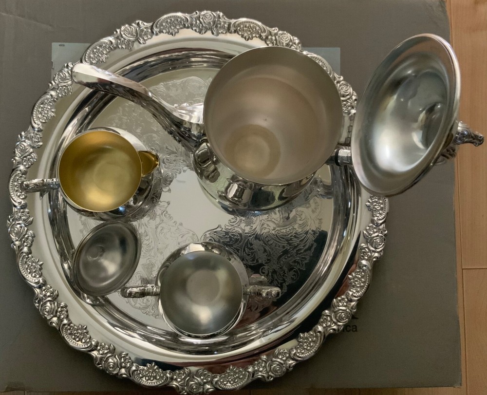 ONEIDA DU MAURIER 4 PIECE COFFEE SERVICE