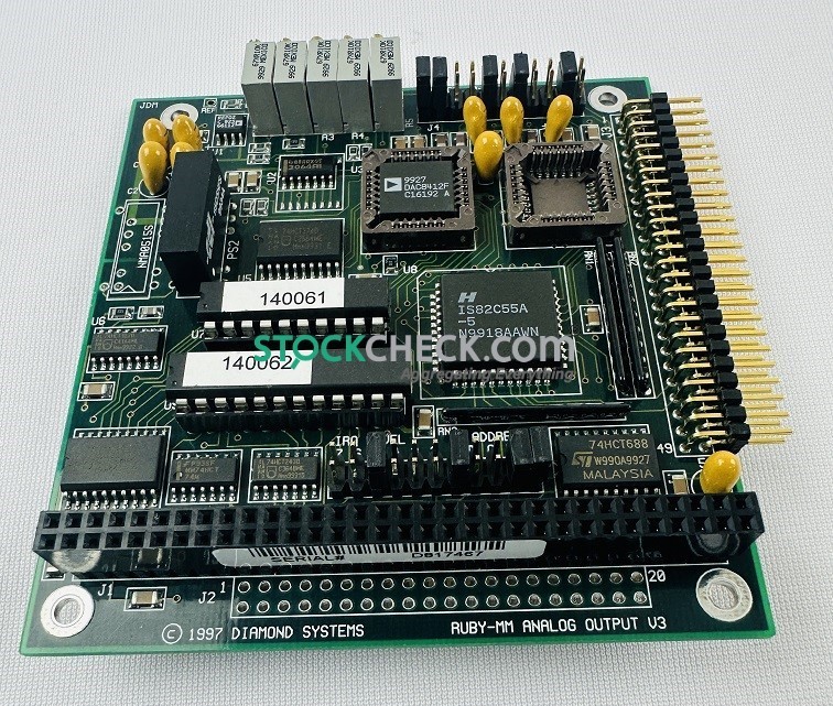 Diamond Systems RUBY-MM Series Analog Output PC/104 Module
