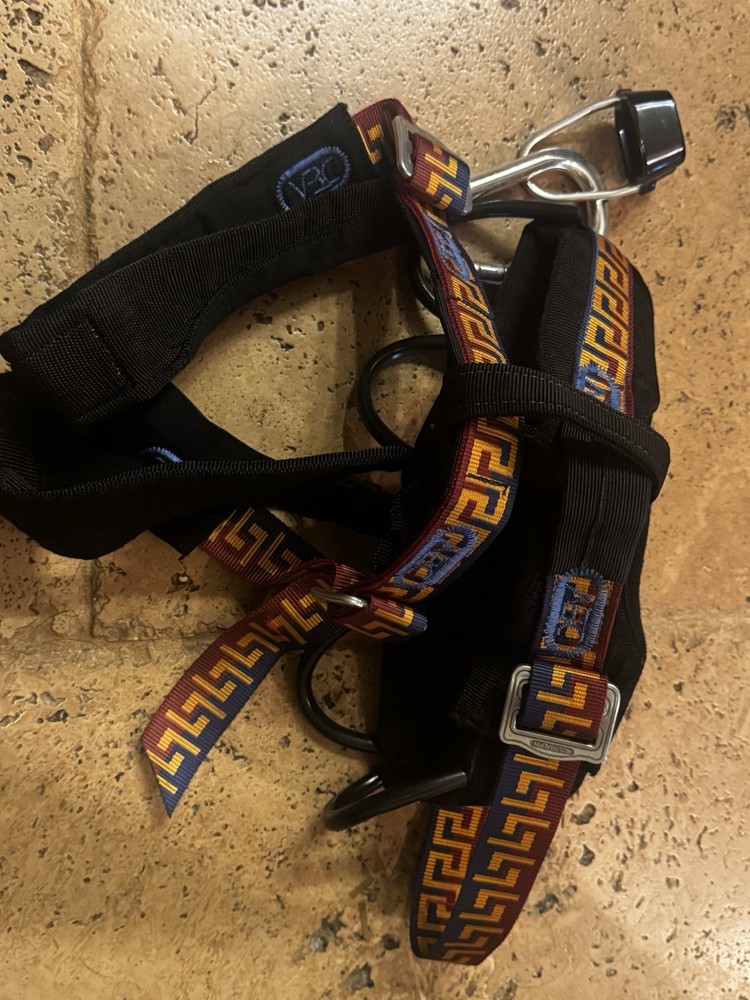 ABC Rock Climbing Harness with Chalk Bag