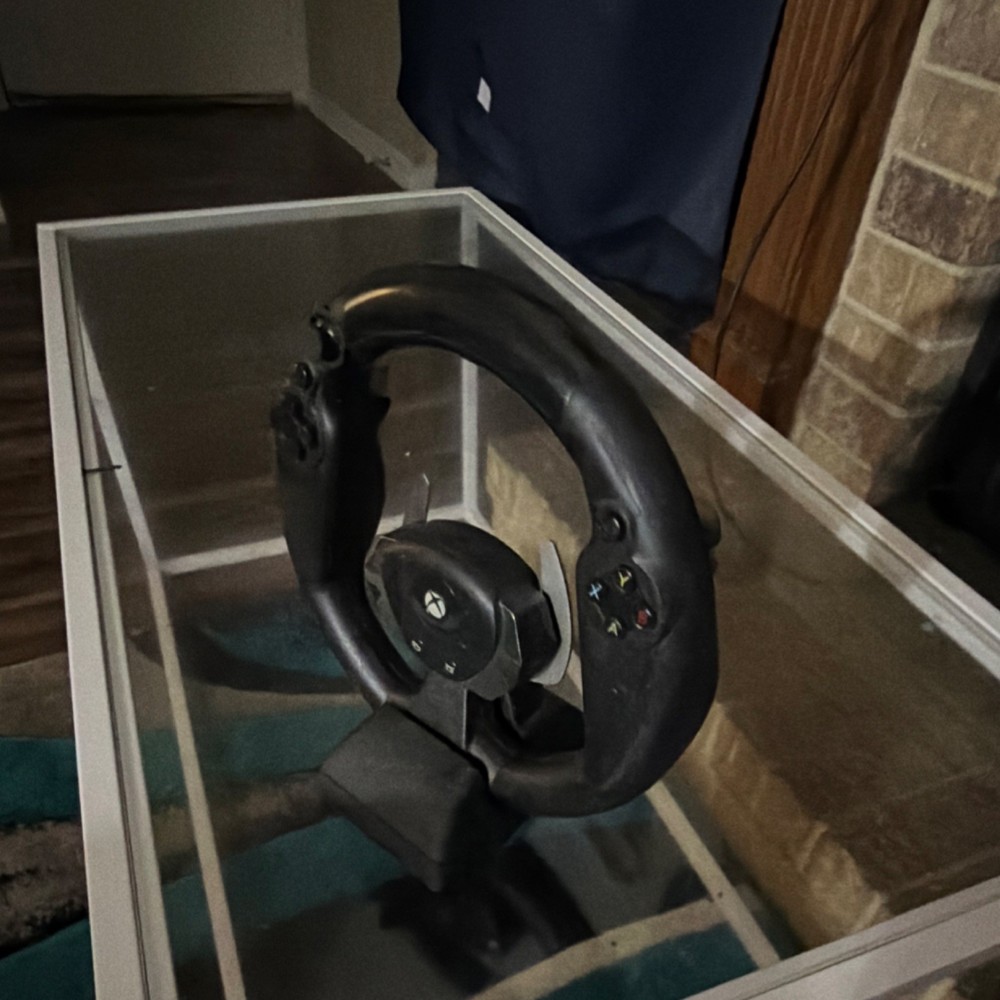 Xbox Series S Console Bundle with Controller, Racing Wheel, Charging Dock