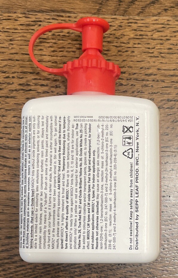 MIXOL Universal Tint #25 Oxide White - 200ml