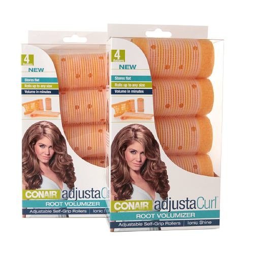 CONAIR AdjustaCurl Root Volumizer, 8 Count