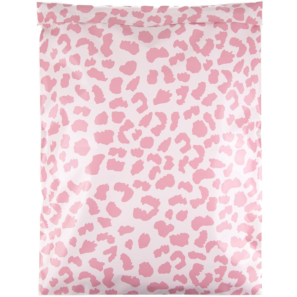 Inspired Mailers - Poly 10x13" - 100 Pack, Cheetah Rose Gold
