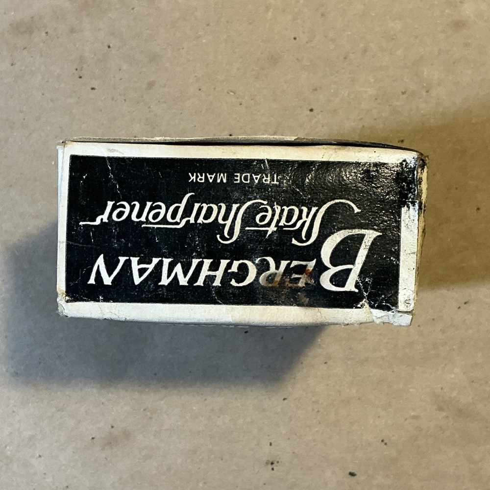 Vintage Berghman Skate Sharpener With Original Box Condition Issues INV-AT02