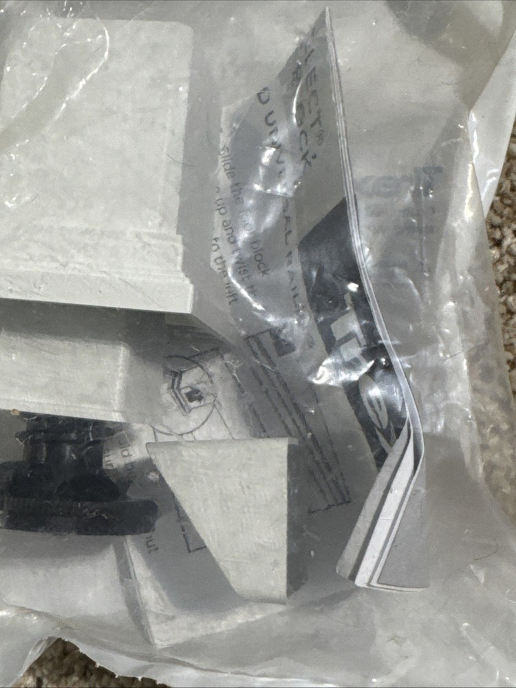 Trex Transcend Adjustable Foot-Block PC Color White WTFTBLKPC