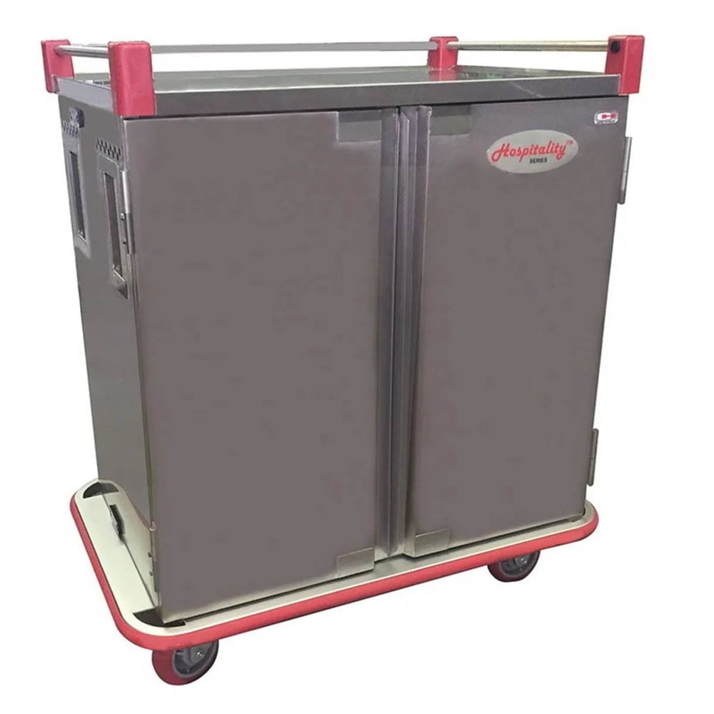 Carter-Hoffmann PTDST12 Stainless Steel Two Doors Performance Patient Tray Ca...