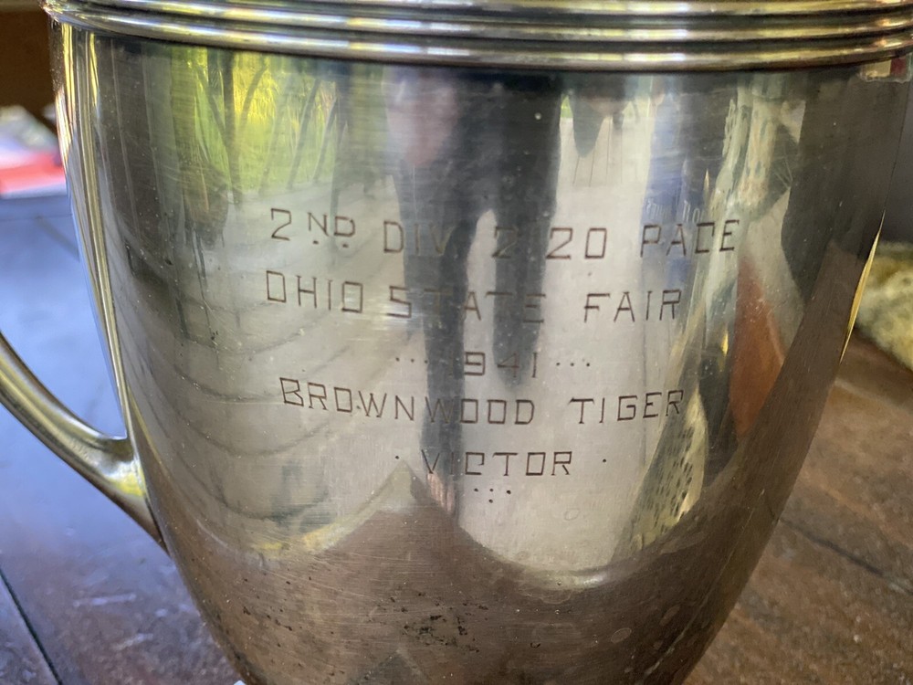 Wm. Rogers Silver Trophy Pitcher Engraved Flying Tigers 1941 - Please Read Desc
